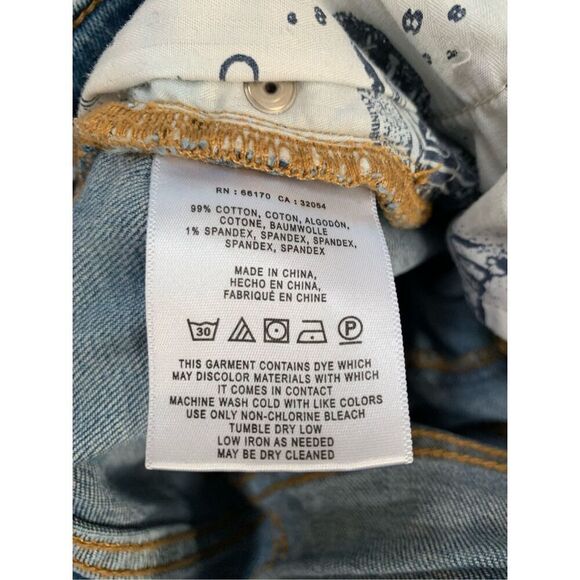 Anthropologie Pilcro and the Letterpress Raw Hem Slim Straight Jeans Pants - Picture 4 of 7